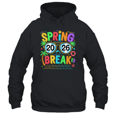 Spring Break Squad Vintage 2026 Florida Cool Sunglasses Shirt & Tank Top | teecentury