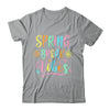Spring Break Vibes Funny Spring Break Teacher Floral Pattern Shirt & Tank Top | teecentury