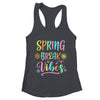 Spring Break Vibes Funny Spring Break Teacher Floral Pattern Shirt & Tank Top | teecentury