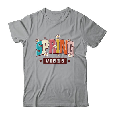Spring Vibes Hello Spring Flowers Floral Happy Easter Shirt & Tank Top | teecentury