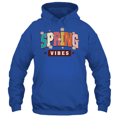 Spring Vibes Hello Spring Flowers Floral Happy Easter Shirt & Tank Top | teecentury