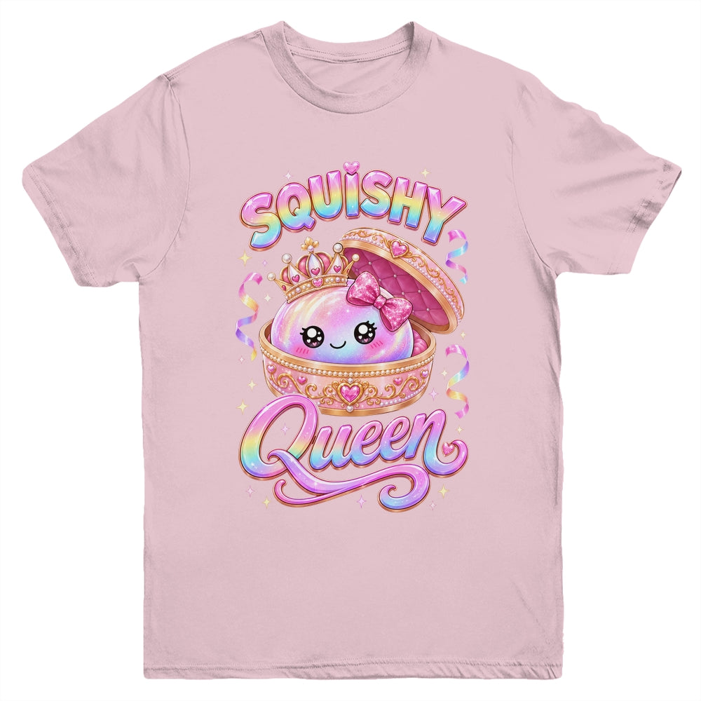Squishy Queen Dumpling Kawaii Anime Pastel Birthday Girl Youth Shirt | teecentury