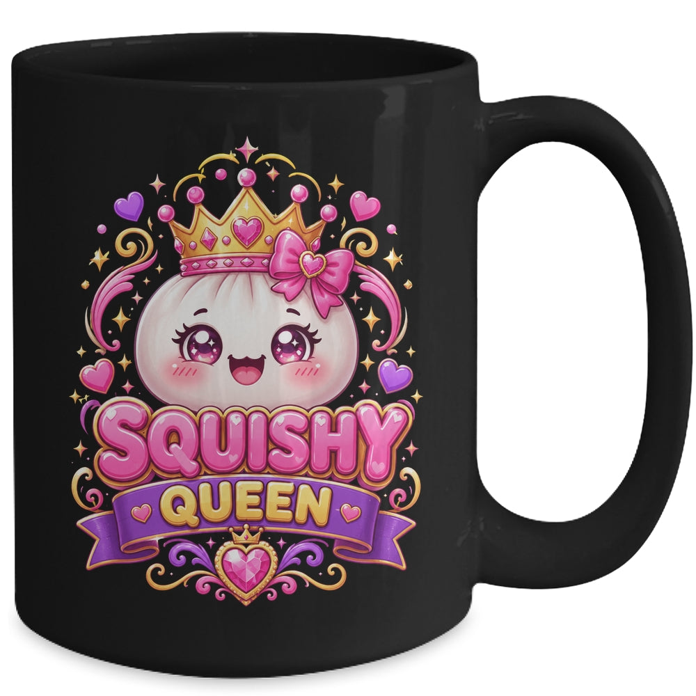Squishy Queen Dumpling Kawaii Pastel Anime Birthday Girl Mug | teecentury