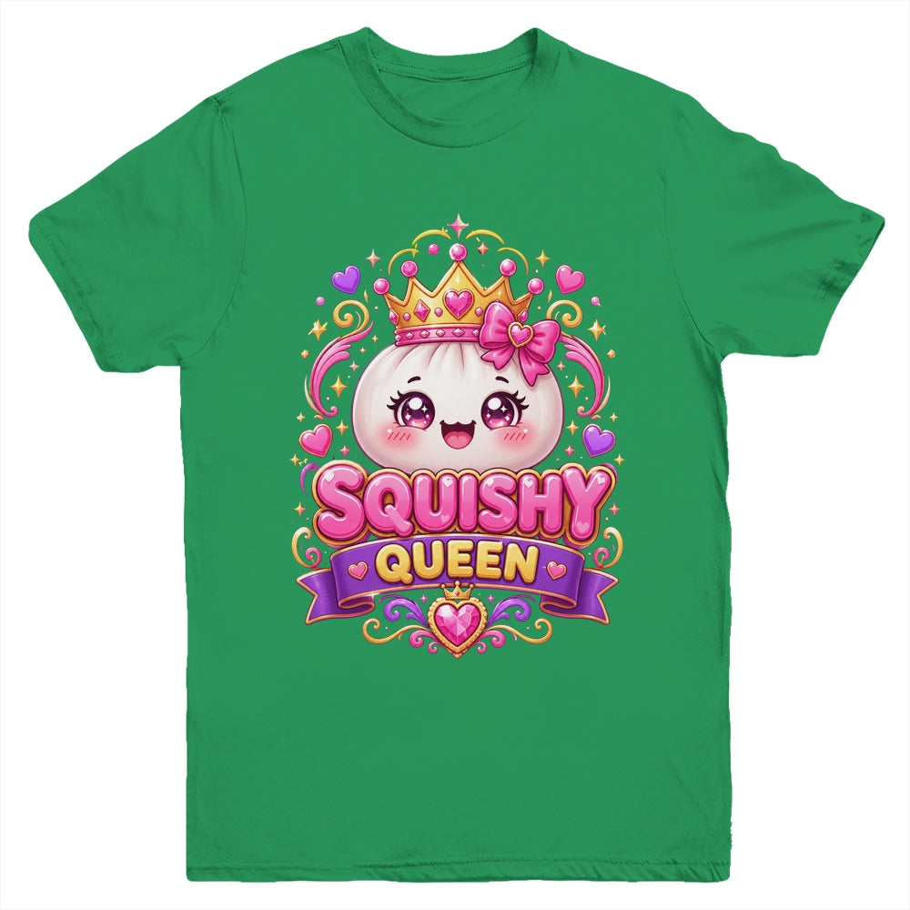 Squishy Queen Dumpling Kawaii Pastel Anime Birthday Girl Youth Shirt | teecentury