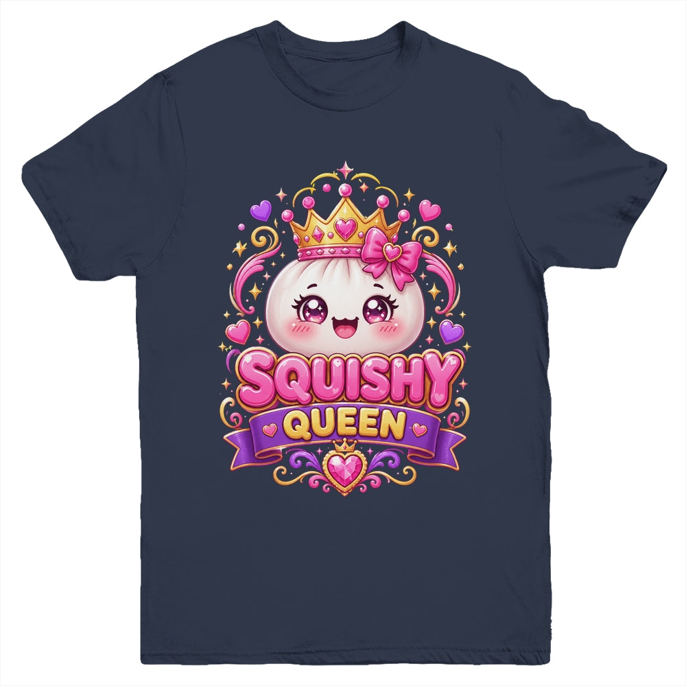 Squishy Queen Dumpling Kawaii Pastel Anime Birthday Girl Youth Shirt | teecentury
