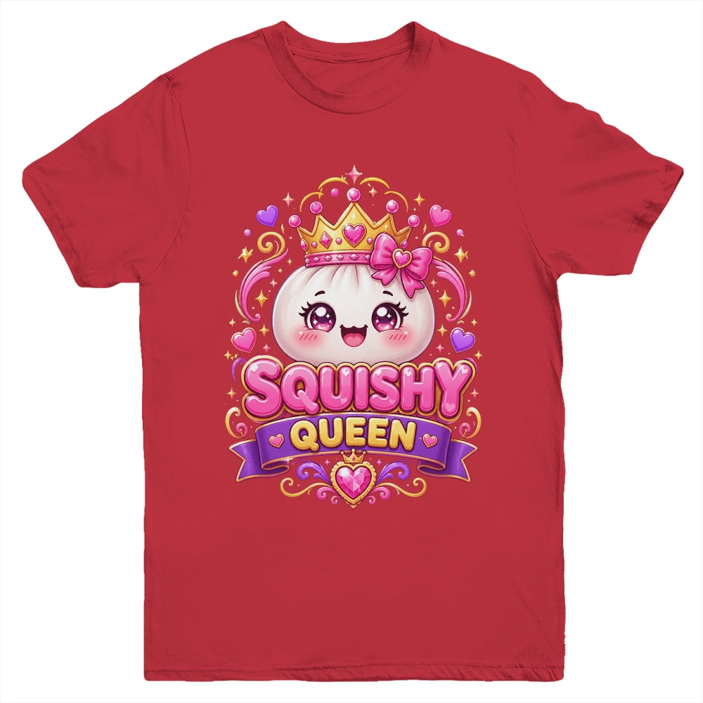 Squishy Queen Dumpling Kawaii Pastel Anime Birthday Girl Youth Shirt | teecentury