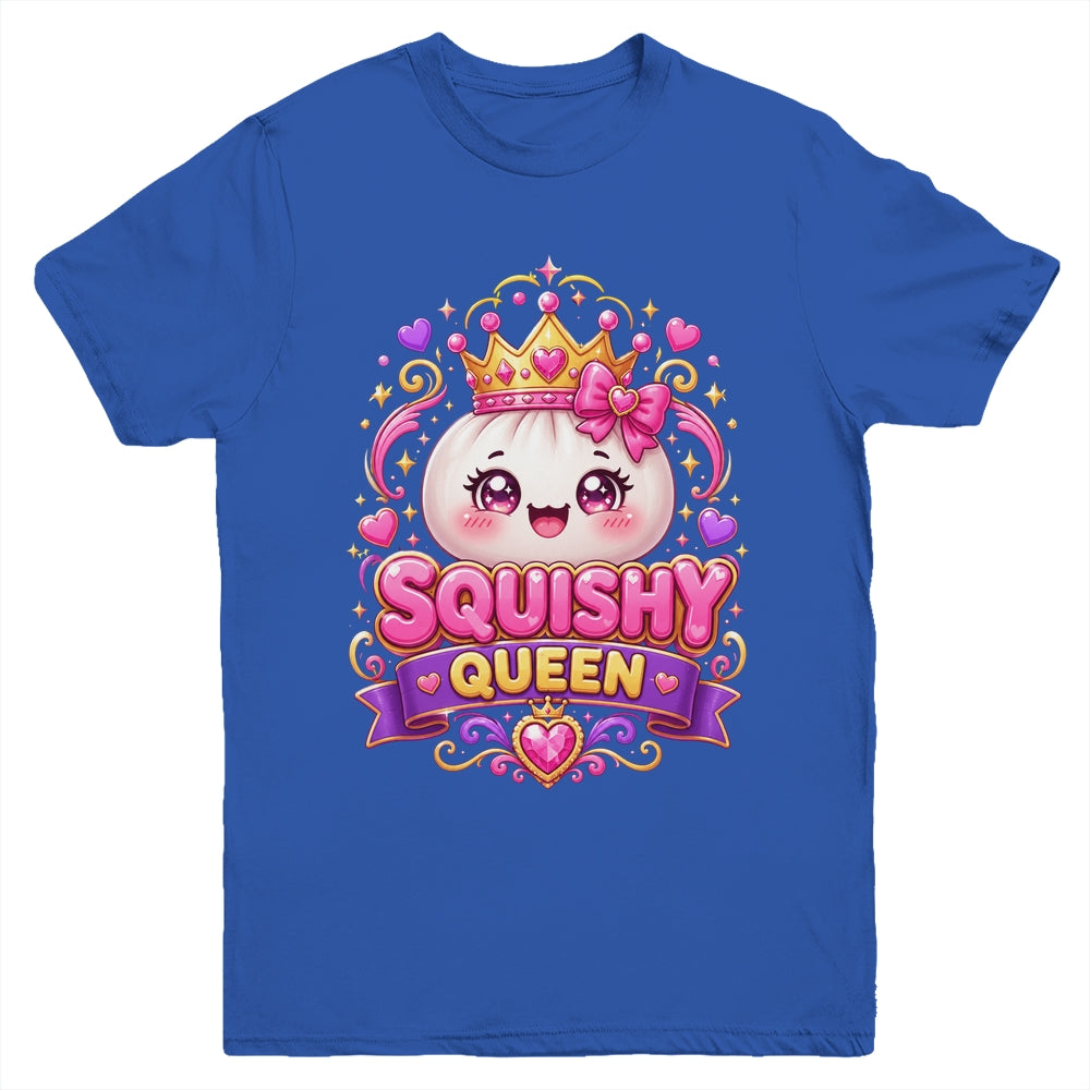 Squishy Queen Dumpling Kawaii Pastel Anime Birthday Girl Youth Shirt | teecentury