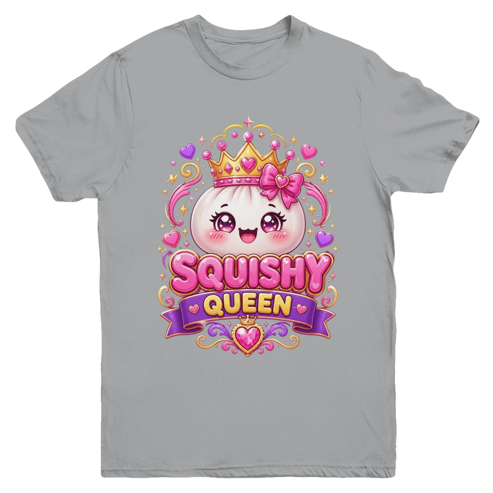 Squishy Queen Dumpling Kawaii Pastel Anime Birthday Girl Youth Shirt | teecentury