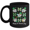 St Patrick Dentist Dental Assistant Teeth Irish Coquette Bow Mug | teecentury