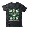 St Patrick Dentist Dental Assistant Teeth Irish Coquette Bow Shirt & Sweatshirt | teecentury