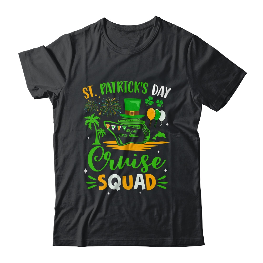 St Patrick's Day 2024 Cruise Squad Family Matching Group Shirt & Tank Top | teecentury