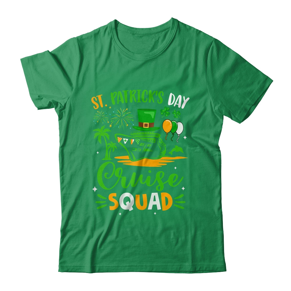St Patrick's Day 2024 Cruise Squad Family Matching Group Shirt & Tank Top | teecentury