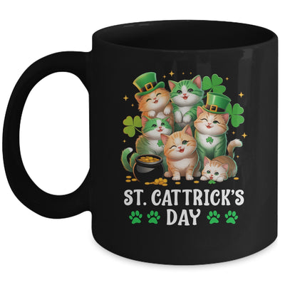 St Patricks Catricks Day Cats Saint Pattys Women Men Kids Mug | teecentury