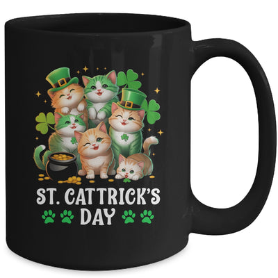 St Patricks Catricks Day Cats Saint Pattys Women Men Kids Mug | teecentury