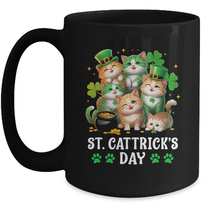 St Patricks Catricks Day Cats Saint Pattys Women Men Kids Mug | teecentury