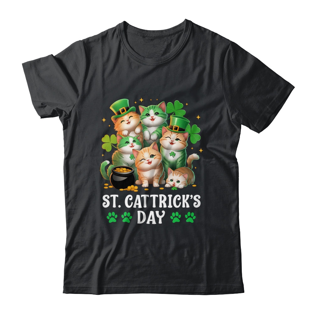 St Patricks Catricks Day Cats Saint Pattys Women Men Kids Shirt & Hoodie | teecentury