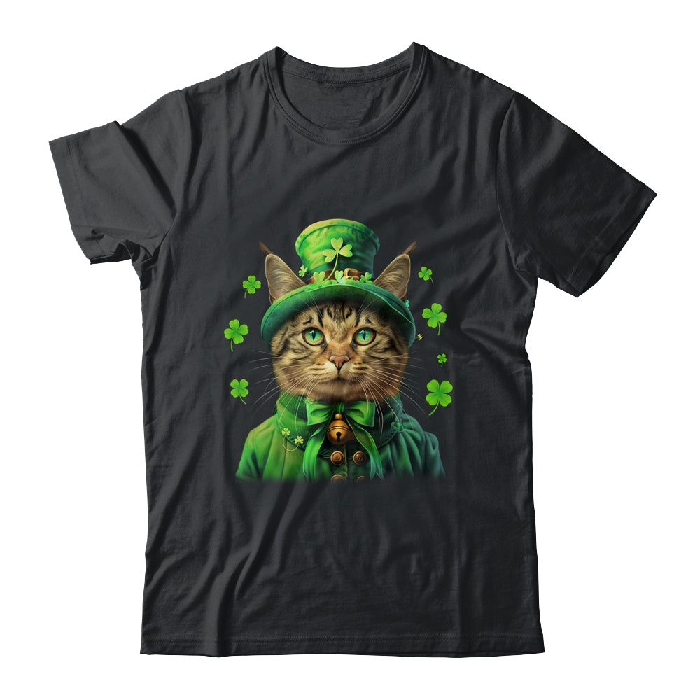 St Patricks Day Cat Shamrock For Men Women Celebration Cool Shirt & Hoodie | teecentury