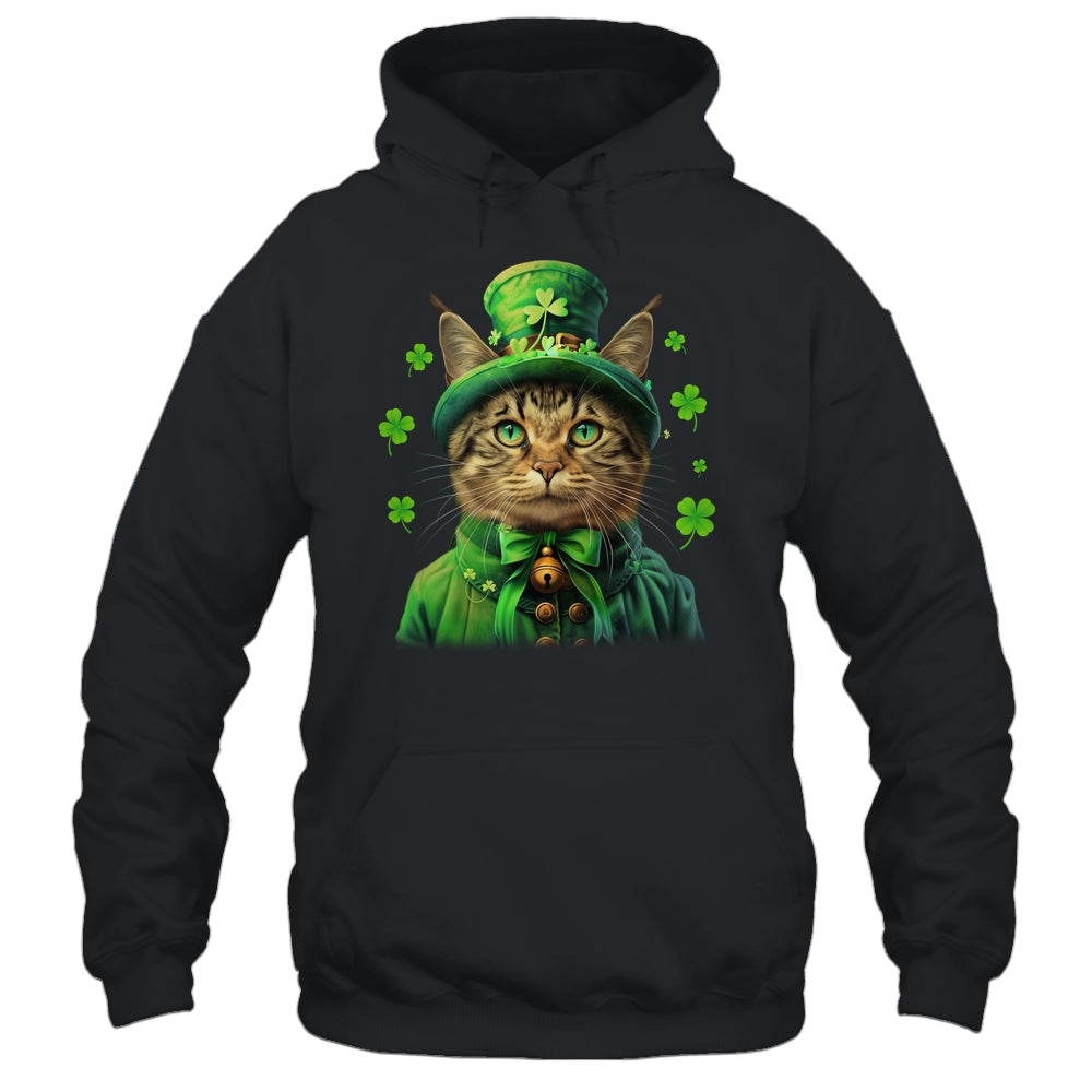 St Patricks Day Cat Shamrock For Men Women Celebration Cool Shirt & Hoodie | teecentury