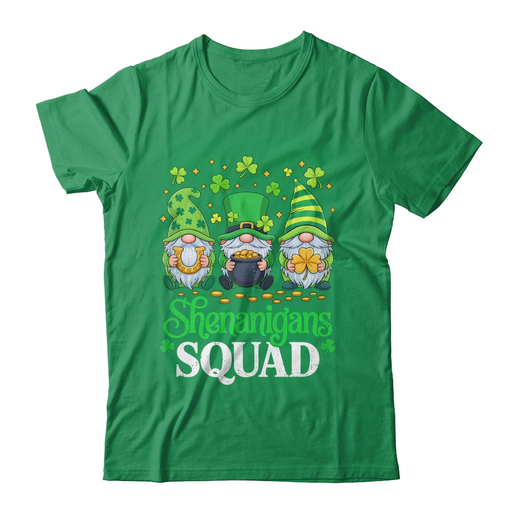 St Patricks Day Gnomes Shenanigans Squad Saint Pattys Women Shirt & Hoodie | teecentury