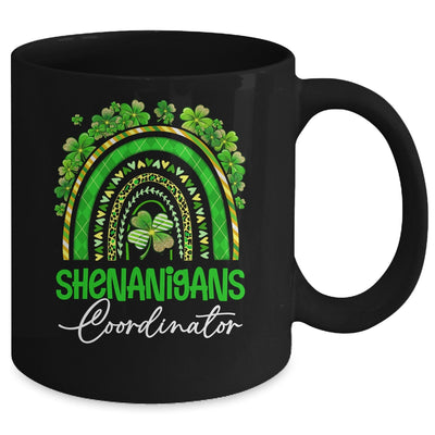 St Patricks Day Leopard Rainbow Shamrock One Lucky Nurse Mug | teecentury