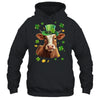 St Patricks Day Leprechaun Cow Shamrock Cow Lover Irish Shirt & Hoodie | teecentury
