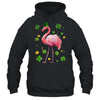 St Patricks Day Leprechaun Flamingo Shamrock Lover Irish Shirt & Hoodie | teecentury