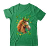 St Patricks Day Leprechaun Horse Shamrock Horse Lover Irish Shirt & Hoodie | teecentury