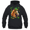 St Patricks Day Leprechaun Horse Shamrock Horse Lover Irish Shirt & Hoodie | teecentury
