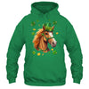 St Patricks Day Leprechaun Horse Shamrock Horse Lover Irish Shirt & Hoodie | teecentury