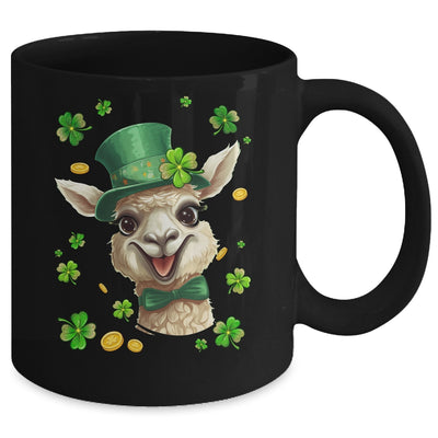 St Patricks Day Leprechaun Llama Shamrock Llama Lover Irish Mug | teecentury