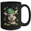 St Patricks Day Leprechaun Llama Shamrock Llama Lover Irish Mug | teecentury