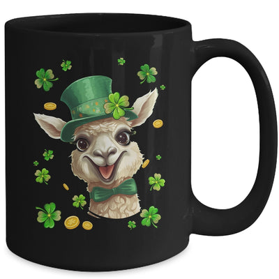 St Patricks Day Leprechaun Llama Shamrock Llama Lover Irish Mug | teecentury