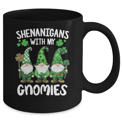 St Patricks Day Lucky Shamrock Leopard Gnomes Irish Women Mug | teecentury