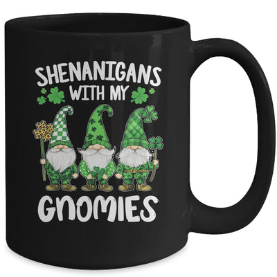 St Patricks Day Lucky Shamrock Leopard Gnomes Irish Women Mug | teecentury