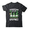 St Patricks Day Lucky Shamrock Leopard Gnomes Irish Women Shirt & Tank Top | teecentury