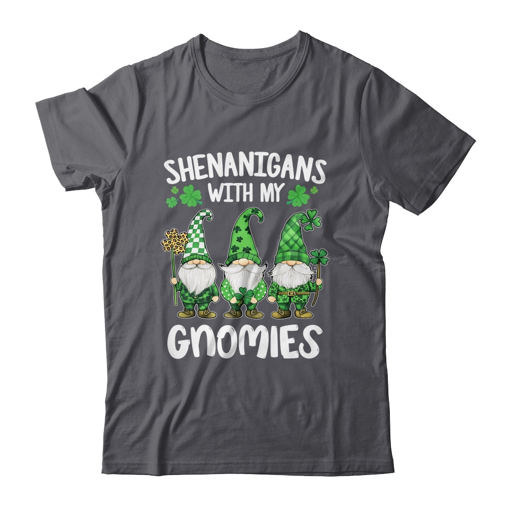 St Patricks Day Lucky Shamrock Leopard Gnomes Irish Women Shirt & Tank Top | teecentury