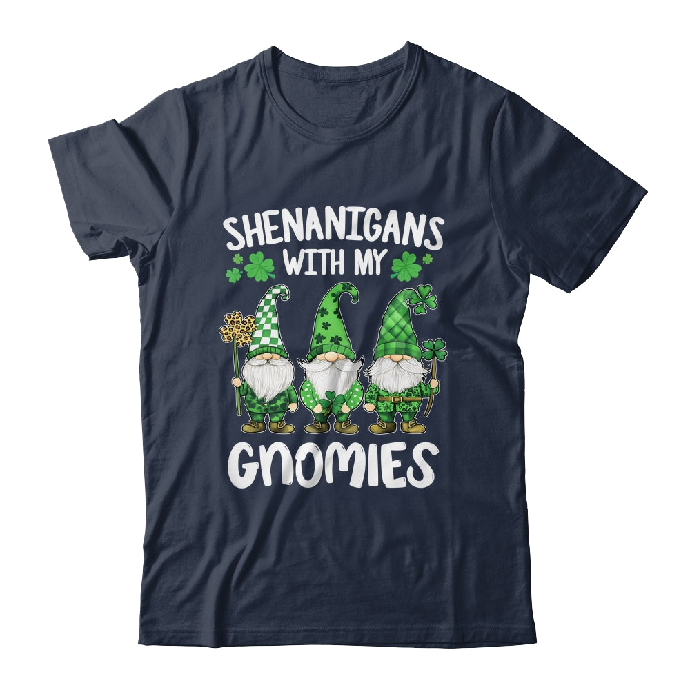 St Patricks Day Lucky Shamrock Leopard Gnomes Irish Women Shirt & Tank Top | teecentury
