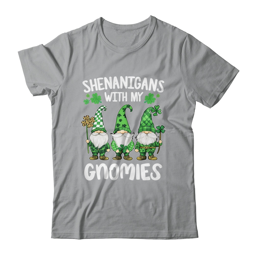 St Patricks Day Lucky Shamrock Leopard Gnomes Irish Women Shirt & Tank Top | teecentury