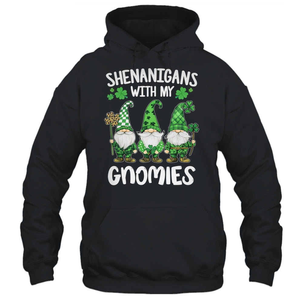 St Patricks Day Lucky Shamrock Leopard Gnomes Irish Women Shirt & Tank Top | teecentury