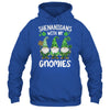 St Patricks Day Lucky Shamrock Leopard Gnomes Irish Women Shirt & Tank Top | teecentury