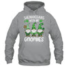 St Patricks Day Lucky Shamrock Leopard Gnomes Irish Women Shirt & Tank Top | teecentury