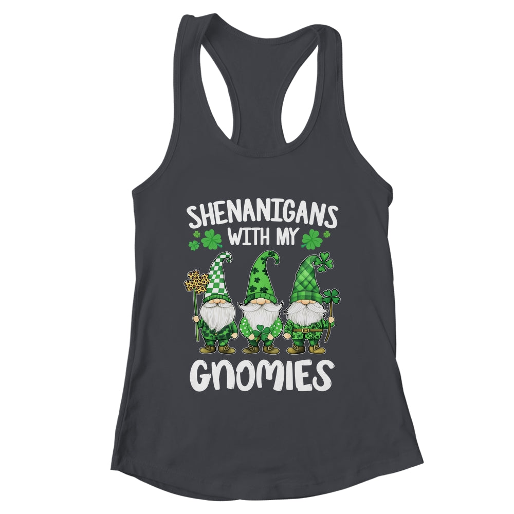 St Patricks Day Lucky Shamrock Leopard Gnomes Irish Women Shirt & Tank Top | teecentury
