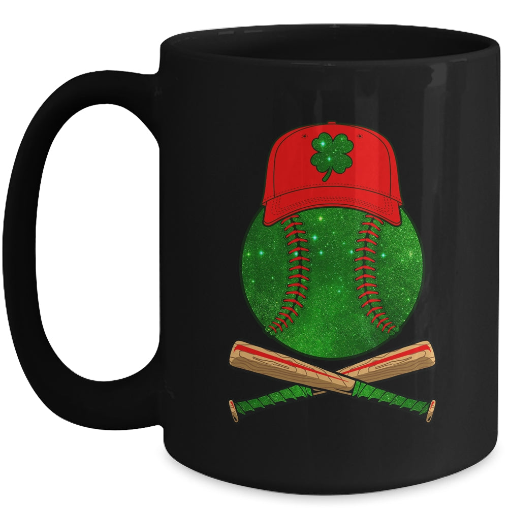 St Patricks Day Shamrock Baseball Irish For Boys Kids Men Mug | teecentury