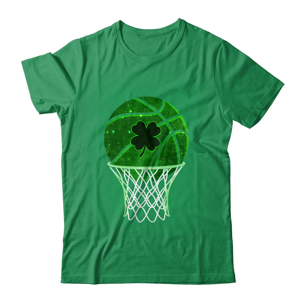St Patricks Day Shamrock Basketball Irish Boys Girls Men Shirt & Tank Top | teecentury