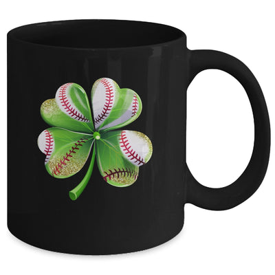 St Patricks Day Shamrock Irish Leopard Print Women Girls Mug | teecentury