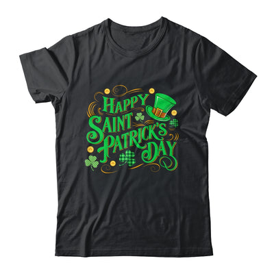 St Patricks Shamrock Happy Saint Patricks Day Men Dad Kids Shirt & Tank Top | teecentury