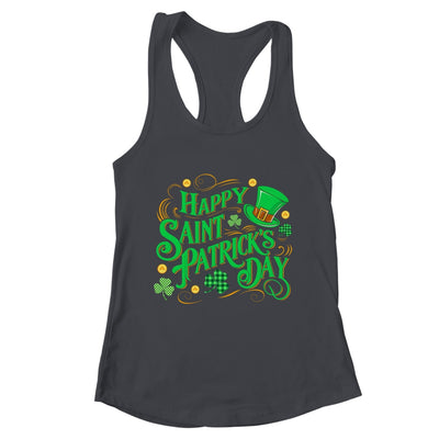 St Patricks Shamrock Happy Saint Patricks Day Men Dad Kids Shirt & Tank Top | teecentury