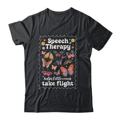 Stamp Speech Therapy Butterfly Speech Language Pathologist Shirt & Hoodie | teecentury