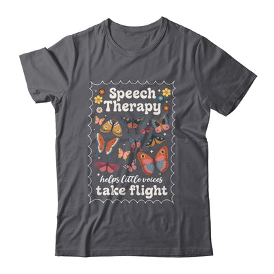 Stamp Speech Therapy Butterfly Speech Language Pathologist Shirt & Hoodie | teecentury