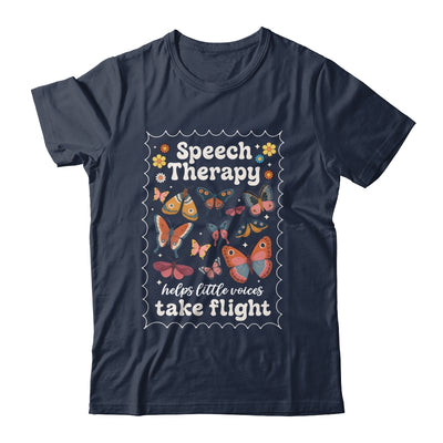 Stamp Speech Therapy Butterfly Speech Language Pathologist Shirt & Hoodie | teecentury